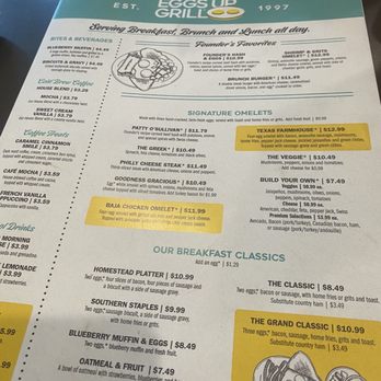 Eggs Up Grill - Breakfast & Brunch Near Me - Johnson City, Tennessee