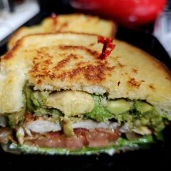 Habit Burger & Grill - Close-up of the Chicken Club Sandwich