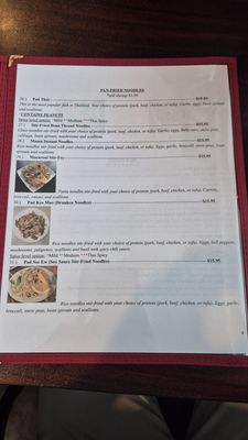 Menu photo 2 Lily's Thai Cafe Weed, CA