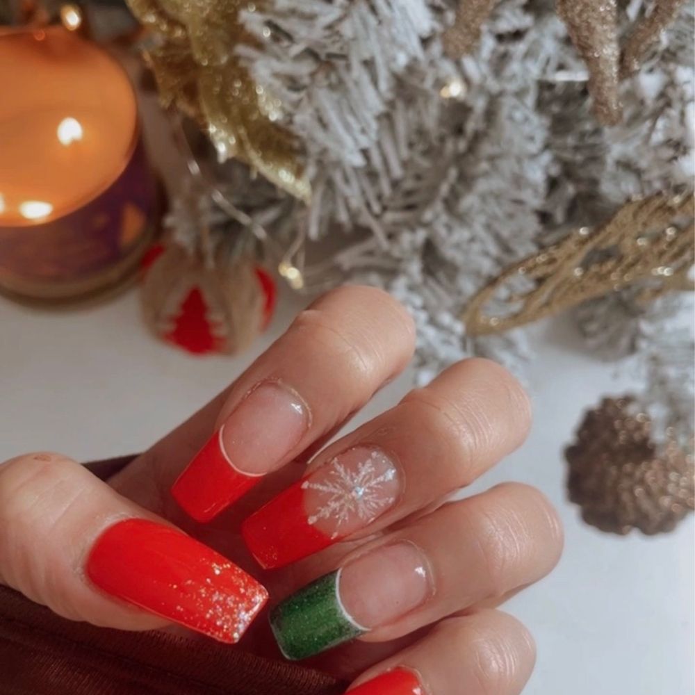 Paradise Nails & Spa - my new holiday set - Nail Salons Near Me - San Diego, California Paradise Nails & Spa - my new holiday set - Nail Salons Near Me - San Diego, California