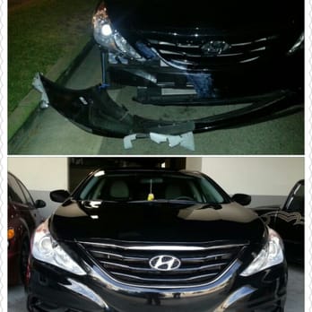 Custom World Auto Body - The before and after. I was beyond satisfied with the work done!!! - Body Shops Near Me - Azusa, California Custom World Auto Body - The before and after. I was beyond satisfied with the work done!!! - Body Shops Near Me - Azusa, California