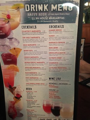 Menu photo 2 Cilantro's Mexican Grill Woodlands, TX Menu photo 2 Cilantro's Mexican Grill Woodlands, TX