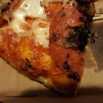 Mountain Mike's Pizza - The cheese barely covers and is thinly layered now. Sauce poked through. Under meats is barely anything. - Pizza Near Me - Oroville, California Mountain Mike's Pizza - The cheese barely covers and is thinly layered now. Sauce poked through. Under meats is barely anything. - Pizza Near Me - Oroville, California
