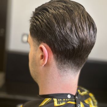 Mike Blend’s Master Barbers - Gentlemen Haircut with Tapered back . - Barbers Near Me - Plano, Texas Mike Blend’s Master Barbers - Gentlemen Haircut with Tapered back . - Barbers Near Me - Plano, Texas
