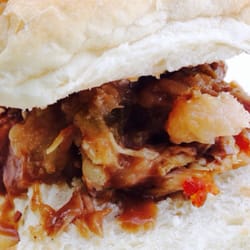Light Space Industries - Pull pork sandwich
