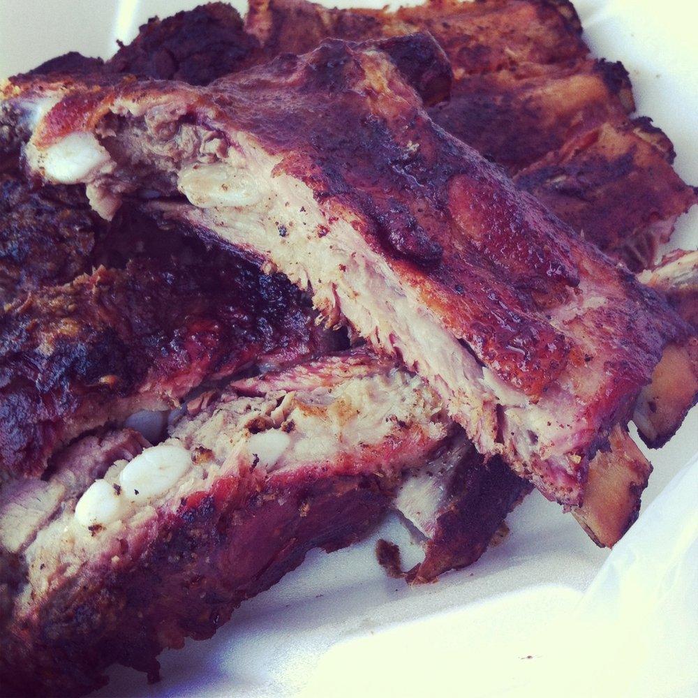 Kim's Bar-B-Que - Amazing pork ribs with rib tips attached. Subtle smoke , seasoned perfect. The pork taste like pork - Barbeque Near Me - San Diego, California Kim's Bar-B-Que - Amazing pork ribs with rib tips attached. Subtle smoke , seasoned perfect. The pork taste like pork - Barbeque Near Me - San Diego, California