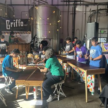 Griffo Distillery - Grita Marimba band at our Give Out Day event at Griffos. - Distilleries Near Me - Petaluma, California Griffo Distillery - Grita Marimba band at our Give Out Day event at Griffos. - Distilleries Near Me - Petaluma, California
