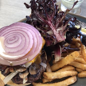 Poseidon on the Beach - Another angle of my new favorite burger! - Seafood Near Me - Del Mar, California Poseidon on the Beach - Another angle of my new favorite burger! - Seafood Near Me - Del Mar, California