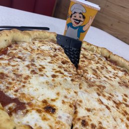 Stuffed crust cheese pizza Stuffed crust cheese pizza