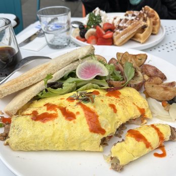 Lapisara Eatery - Holy Chili Bomb Basil Omelette - Breakfast & Brunch Near Me - San Francisco, California Lapisara Eatery - Holy Chili Bomb Basil Omelette - Breakfast & Brunch Near Me - San Francisco, California