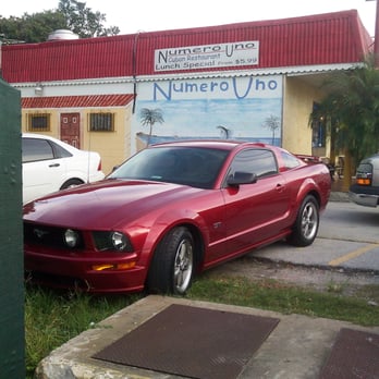 Numero Uno Cuban Restaurant - The Mustang outside Numero Uno. - Cuban Near Me - Orlando, Florida Numero Uno Cuban Restaurant - The Mustang outside Numero Uno. - Cuban Near Me - Orlando, Florida