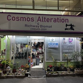 Cosmos Alteration - Right on the corner Cosmos Alteration has been here for 30+ years! - Sewing & Alterations Near Me - Los Angeles, California Cosmos Alteration - Right on the corner Cosmos Alteration has been here for 30+ years! - Sewing & Alterations Near Me - Los Angeles, California