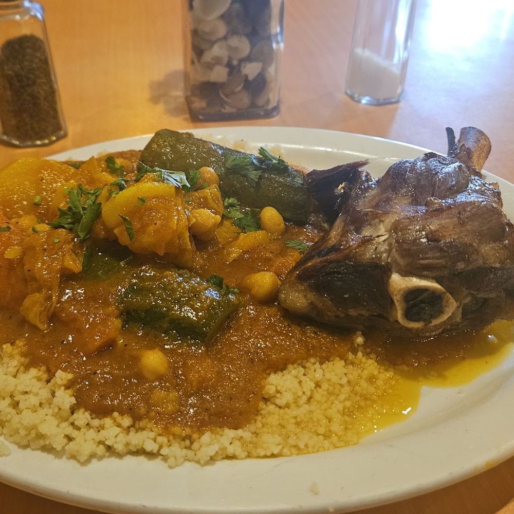 Lamb Shank with Couscous