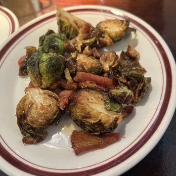 Carlyle - Crispy Brussels Sprouts with Bacon & Spiced Pecans - New American Near Me - Arlington, Virginia