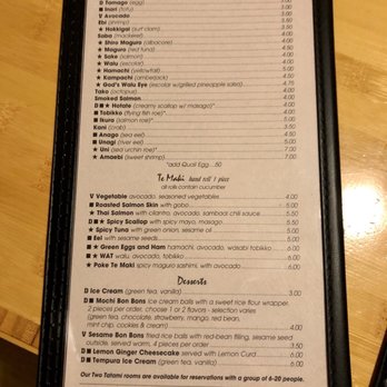 Sushi Okalani - Menu 4 of 8 - September 2019 - VN - Sushi Bars Near Me - Hood River, Oregon Sushi Okalani - Menu 4 of 8 - September 2019 - VN - Sushi Bars Near Me - Hood River, Oregon