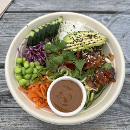 Shrimp Rainbow Buddha Bowl Shrimp Rainbow Buddha Bowl
