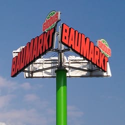 Globus Baumarkt - Werbeanlage