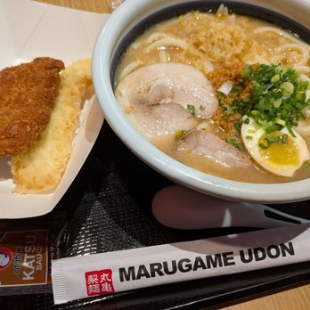 Marugame Udon - Chicken Katsu, Tempura Squid, Tonkotsu Udon - Japanese Near Me - Arcadia, California