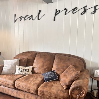 Local Press - Sign - Coffee & Tea Near Me - Twain Harte, California Local Press - Sign - Coffee & Tea Near Me - Twain Harte, California