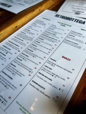 Menu photo 1 Retrobottega Washington, DC, DC Menu photo 1 Retrobottega Washington, DC, DC