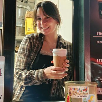 The Human Bean - Ashley making me one of my Favs! - Coffee & Tea Near Me - Lake Forest, California
