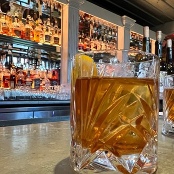 Barn8 - Old fashioned at the bar. - New American Near Me - Goshen, Kentucky