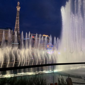 Spago - The view from the patio during the water show is quite simply amazing! - New American Near Me - Las Vegas, Nevada Spago - The view from the patio during the water show is quite simply amazing! - New American Near Me - Las Vegas, Nevada