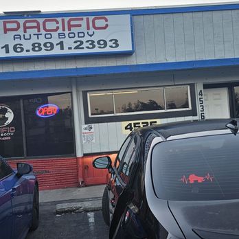 Pacific Auto Body - Small but mighty shop! Pic of front building. - Body Shops Near Me - Sacramento, California Pacific Auto Body - Small but mighty shop! Pic of front building. - Body Shops Near Me - Sacramento, California