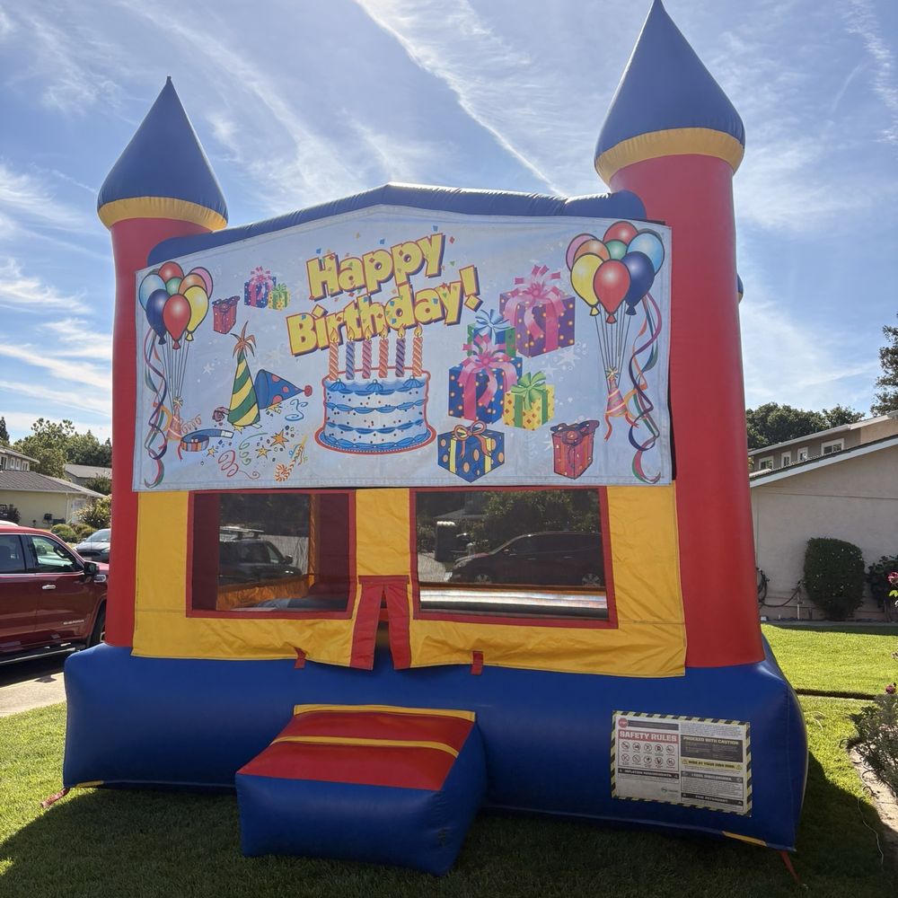 The jump house was awesome! The jump house was awesome!