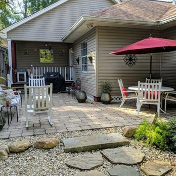 ReLush - ReLush replaced an aging and dangerous wooden deck with a beautiful paver patio. - Landscaping Near Me - Mandeville, Louisiana ReLush - ReLush replaced an aging and dangerous wooden deck with a beautiful paver patio. - Landscaping Near Me - Mandeville, Louisiana