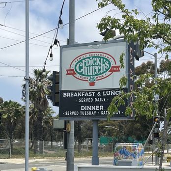 Dick Church's - Family restaurant - Diners Near Me - Costa Mesa, California