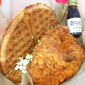 Bruxie - Chicken n Waffles Sammy! - Sandwiches Near Me - Orange, California Bruxie - Chicken n Waffles Sammy! - Sandwiches Near Me - Orange, California
