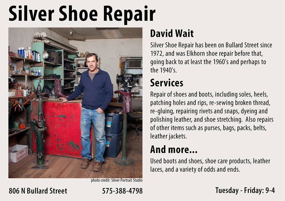 SILVER SHOE REPAIR Updated October 2024 806 N Bullard St, Silver