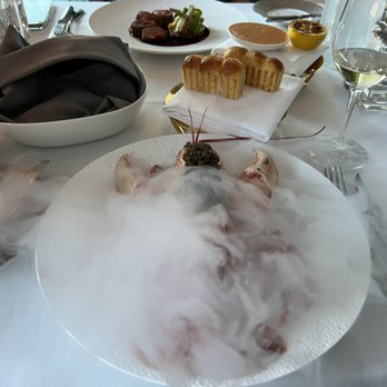 Marchal - The lobster came with this amazing presentation. - Scandinavian Near Me - Copenhagen, 84