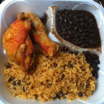 Latin Creations - Daily lunch special (chicken, white or yellow rice, red or black beans) - Spanish Near Me - Jacksonville, Florida Latin Creations - Daily lunch special (chicken, white or yellow rice, red or black beans) - Spanish Near Me - Jacksonville, Florida