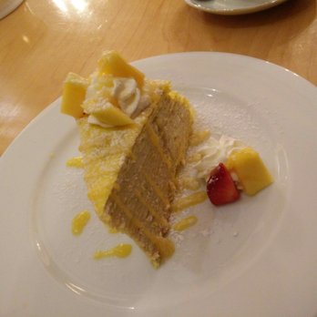Prince Tea House - Mango mille crepe cake - Tea Rooms Near Me - Flushing, New York