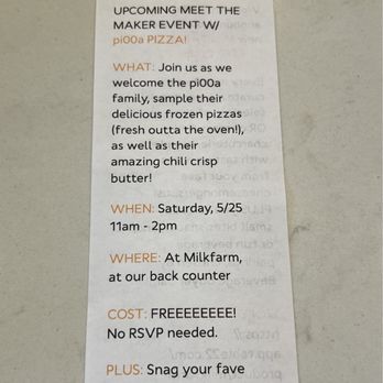 Milkfarm - Meet The Maker event details for Saturday 5/25/24 - Cheese Shops Near Me - Los Angeles, California Milkfarm - Meet The Maker event details for Saturday 5/25/24 - Cheese Shops Near Me - Los Angeles, California