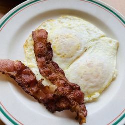 Joanne's Cafe - 1/26/25 My bacon n eggs, perfect