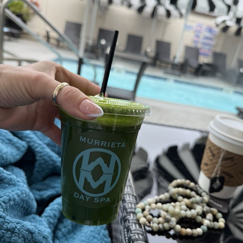 The green juice is definitely a must. It's all about what we eat and drink.