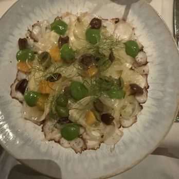Tavola - Octopus cappacio - Italian Near Me - Houston, Texas