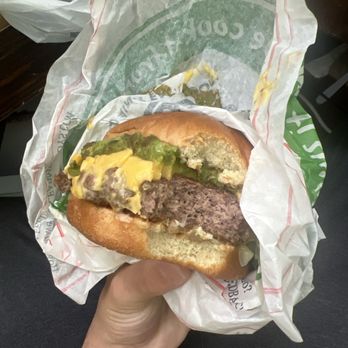 Farmer Boys - The Natural Avocado Bacon Cheeseburger without bacon - Burgers Near Me - Baldwin Park, California