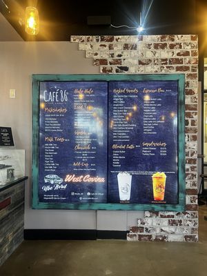 Menu photo 1 Cafe 86 West Covina, CA