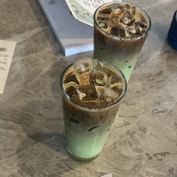 TwoHa's Cafe - Greenie latte - Desserts Near Me - Duluth, Georgia