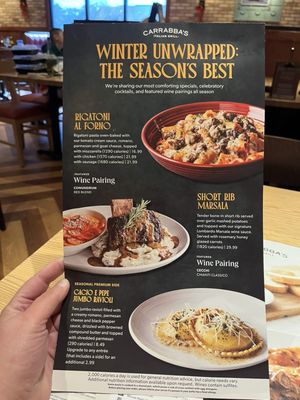 Menu photo 3 Carrabba's Italian Grill Brandon, FL Menu photo 3 Carrabba's Italian Grill Brandon, FL