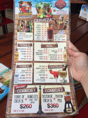 Menu photo 3 La Playita Cancún, ROO Menu photo 3 La Playita Cancún, ROO