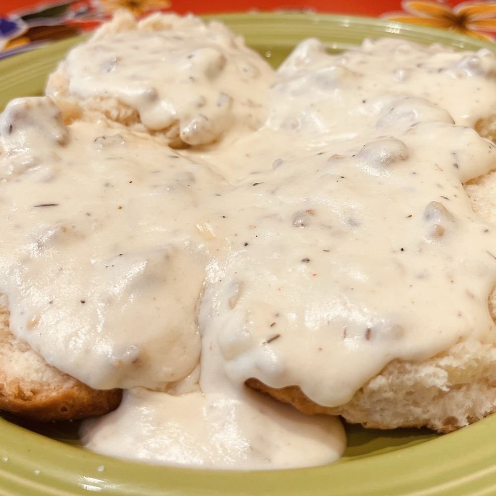 The Flying Biscuit Cafe - Side order of biscuits and gravy - Breakfast & Brunch Near Me - Raleigh, North Carolina The Flying Biscuit Cafe - Side order of biscuits and gravy - Breakfast & Brunch Near Me - Raleigh, North Carolina