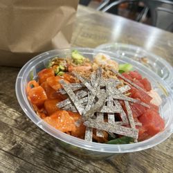 Poke Bros - The Duke Bowl with seaweed and avocado