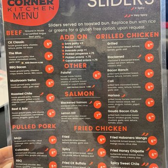 The Corner Kitchen - Burgers Near Me - Concord, California