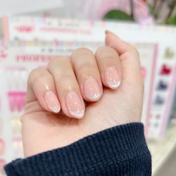 Happy Nails & Spa - Rubber and cateye nails by Nicole :)