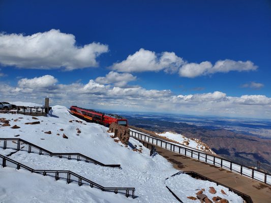 The Broadmoor Manitou and Pikes Peak Cog Railway by null